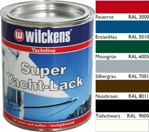 Wilckens super yachtlack 750ml - wilckens,