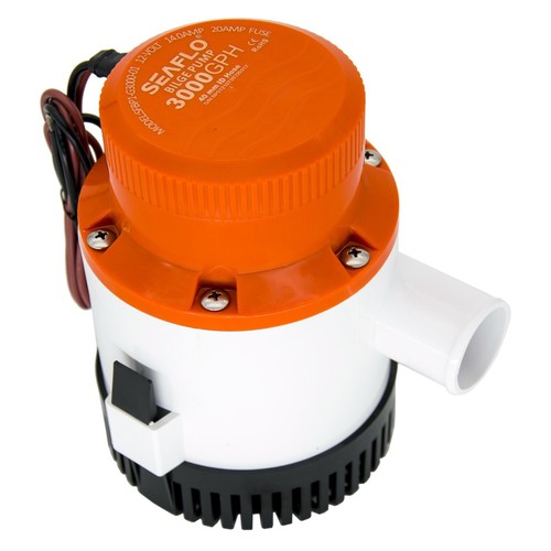 Seaflo 12v 3000gph bilgenpumpe - 12v,