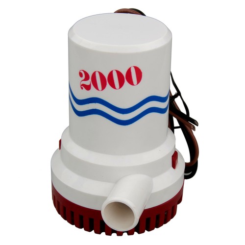 12v 2000 gph bilgenpumpe - gph,