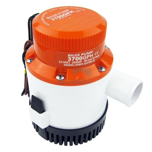 Seaflo 12v 3700gph bilgenpumpe - 3700gph,