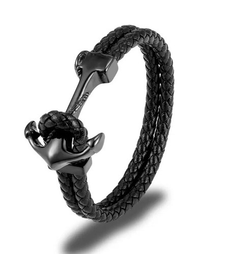 Maritimes armband schwarz - armband,